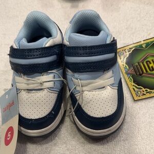 Cat & Jack Light Blue, White & Navy Toddler Sneakers